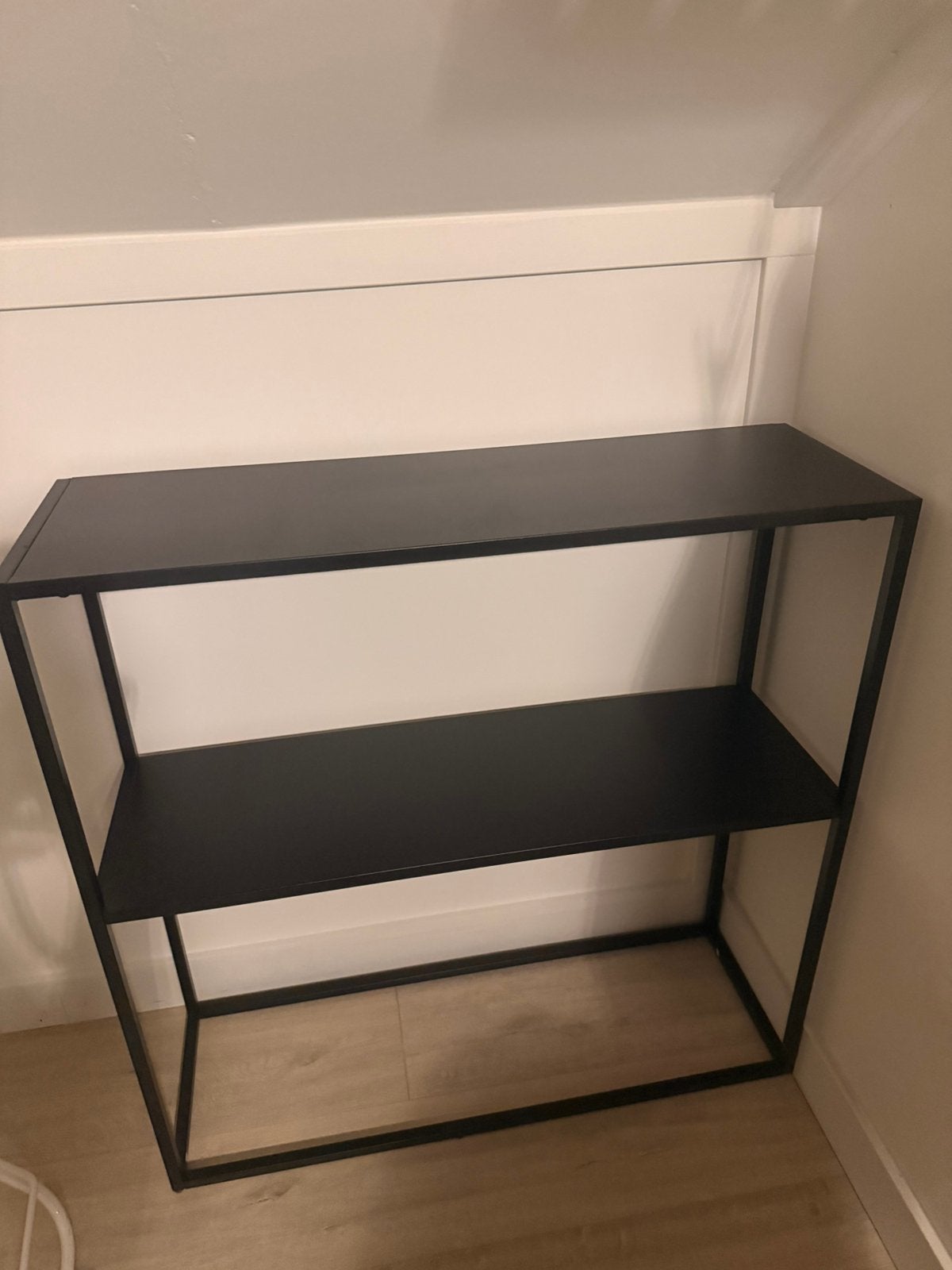 Side Table Zwart, Huis en Inrichting, Ophalen, 50 tot 100 cm, Zo goed als nieuw, Metaal