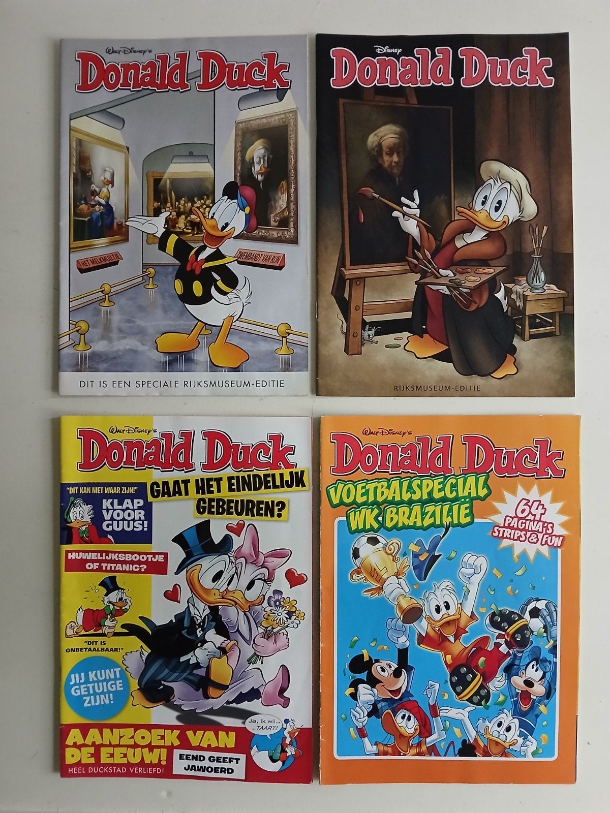 Donald Duck stripboeken - Rijksmuseum edities, Meerdere stripboeken, Ophalen of Verzenden, Zo goed als nieuw