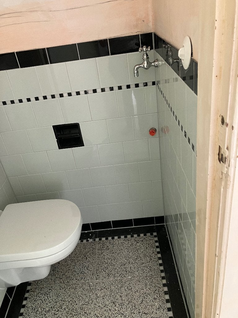 Terrazzo granito tegels Terre d’Azur, Ophalen, 40 tot 60 cm, 40 tot 60 cm, Hardsteen