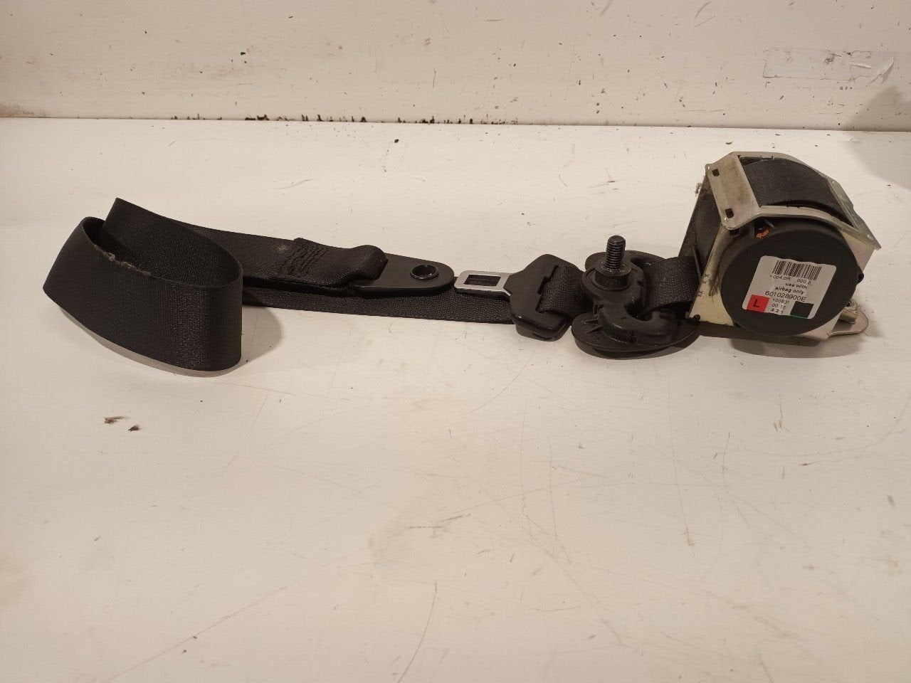 Veiligheidsgordel links voor Mini Mini, Onderdelen@venauto.nl, Van der Ven Autorecycling B.V., Gebruikt, Ettenseweg 76, 4706 PB Roosendaal, The Netherlands