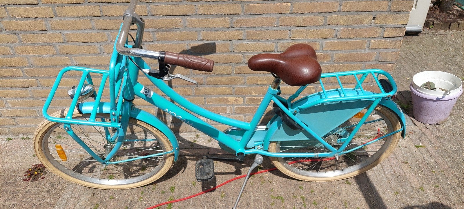 Nogan kinderfiets 24 inch - Blauw, Ophalen, Gebruikt, 20 inch of meer, Nogan
