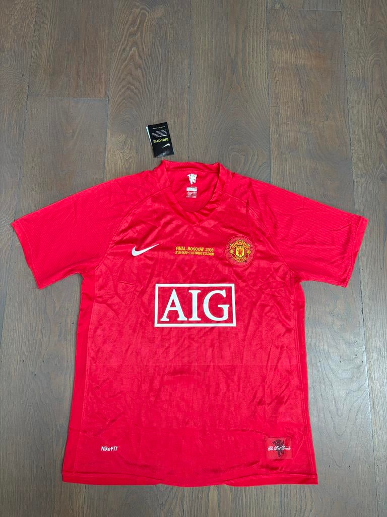 Retro Manchester United shirt (2008) - Maat XL, Ophalen of Verzenden, Voetbal, Rood, Maat 56/58 (XL)