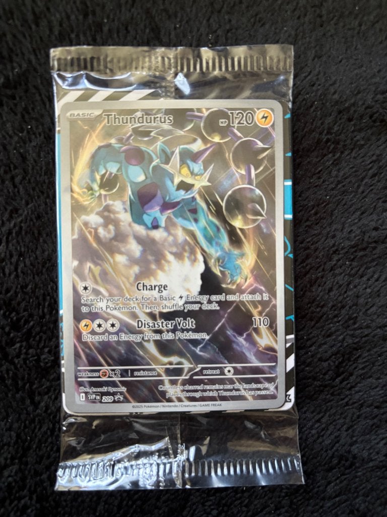 Thundurus pokemon promo in seal, Hobby en Vrije tijd, Verzamelkaartspellen | Pokémon, Ophalen of Verzenden, Nieuw, Losse kaart