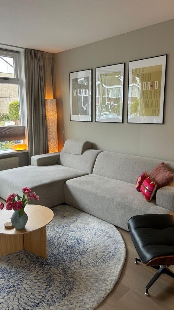 Hoekbank By Sidde - Moa XL Loungebank incl. Hoofdsteun, Huis en Inrichting, Banken | Bankstellen, Ophalen, 150 tot 200 cm, Hoekbank
