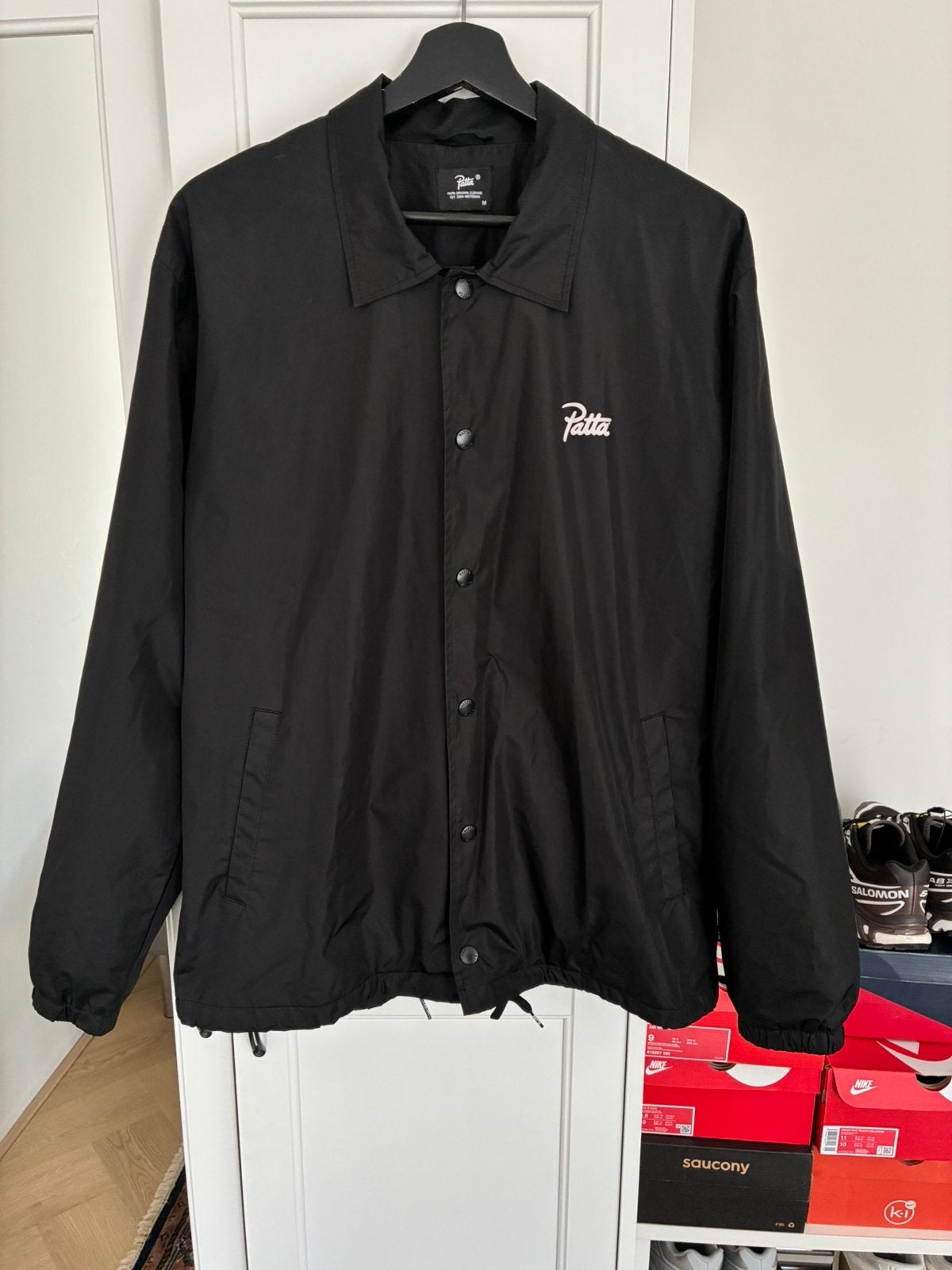 Patta coach jacket medium, Ophalen of Verzenden, Zo goed als nieuw, Maat 48/50 (M)