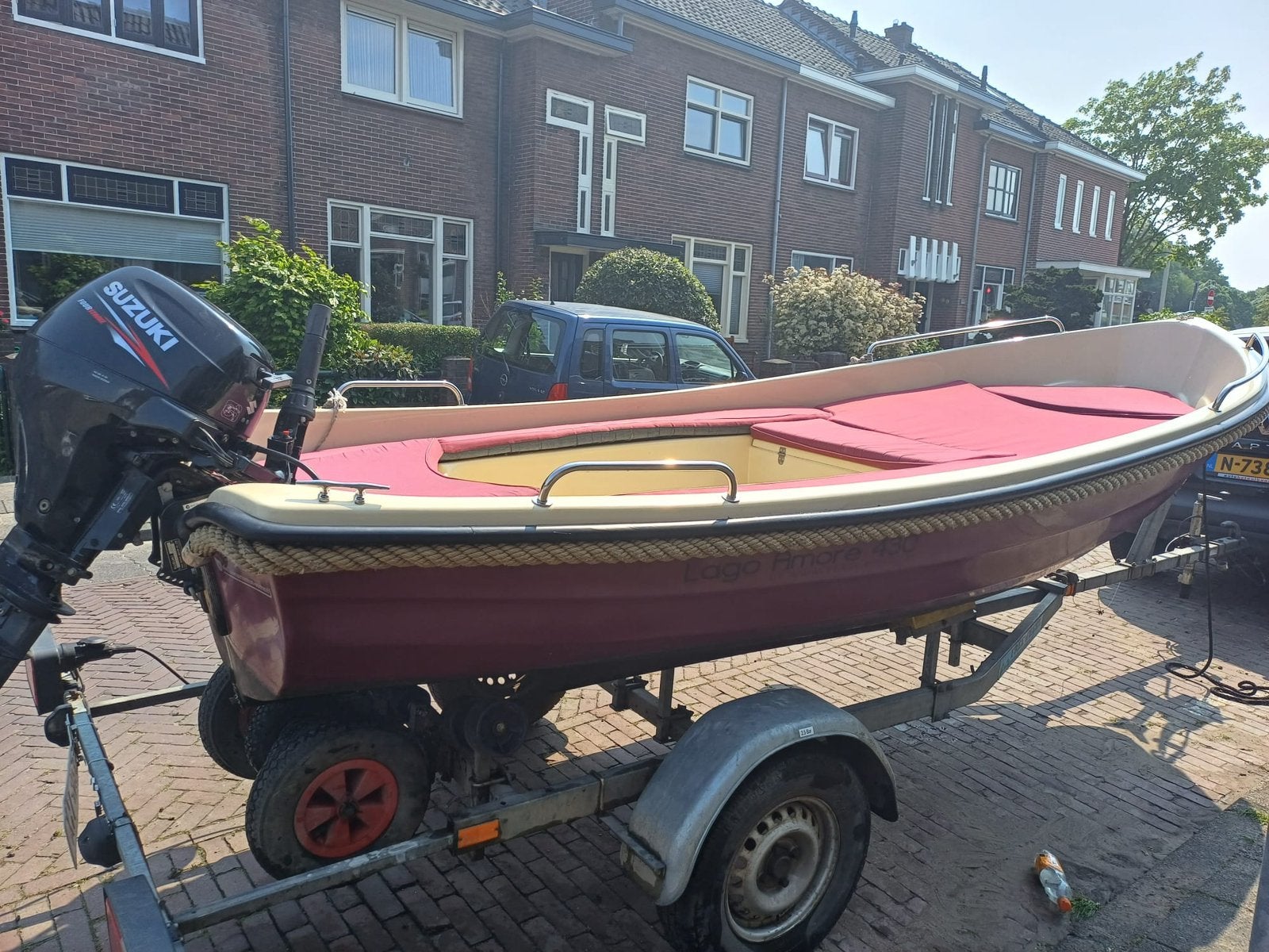 Sloep Admiral met Suzuki motor 9.9 4 takt, Ophalen, 1 cm, 5 m, Admiral