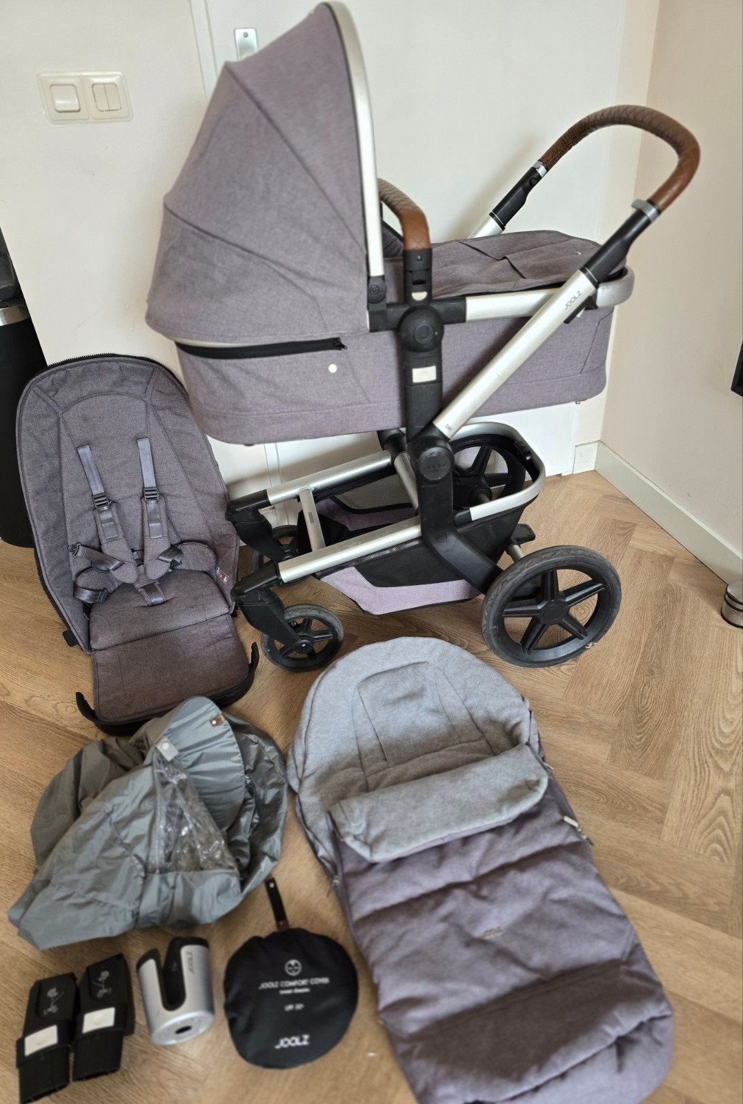 Joolz Day + met extra's!, Kinderen en Baby's, Kinderwagens en Combinaties, Ophalen, Zo goed als nieuw, Overige merken