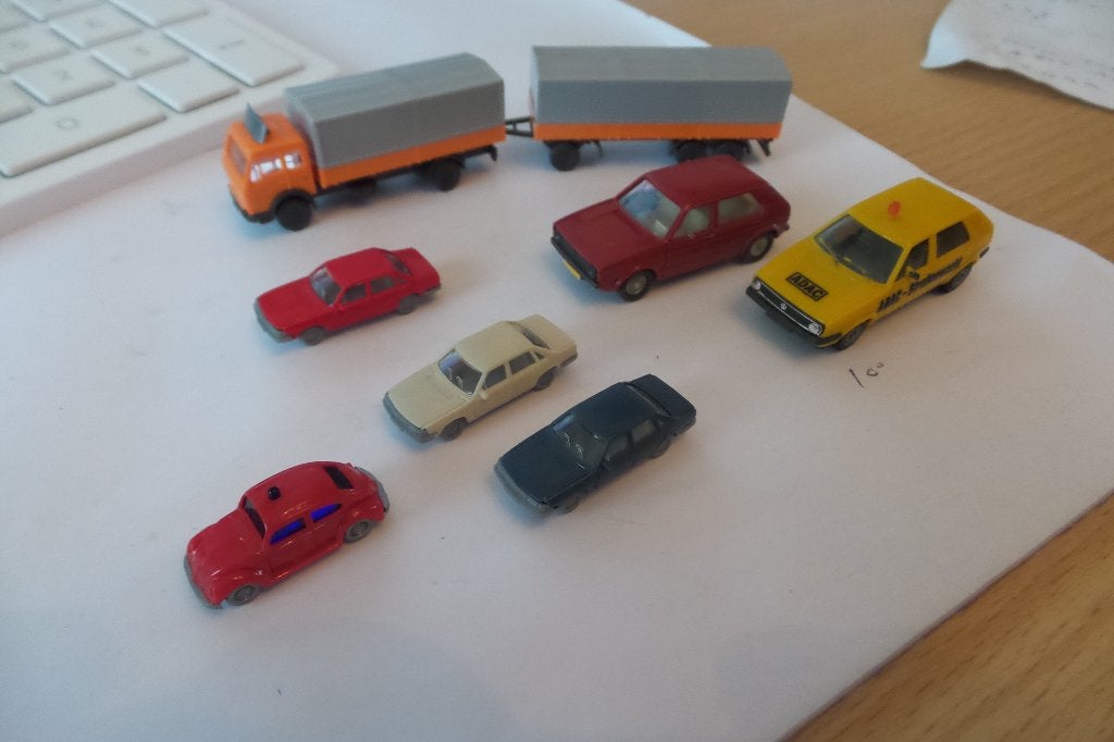 herpa, wiking , fleischmann, Ophalen of Verzenden, Zo goed als nieuw, Auto, Herpa