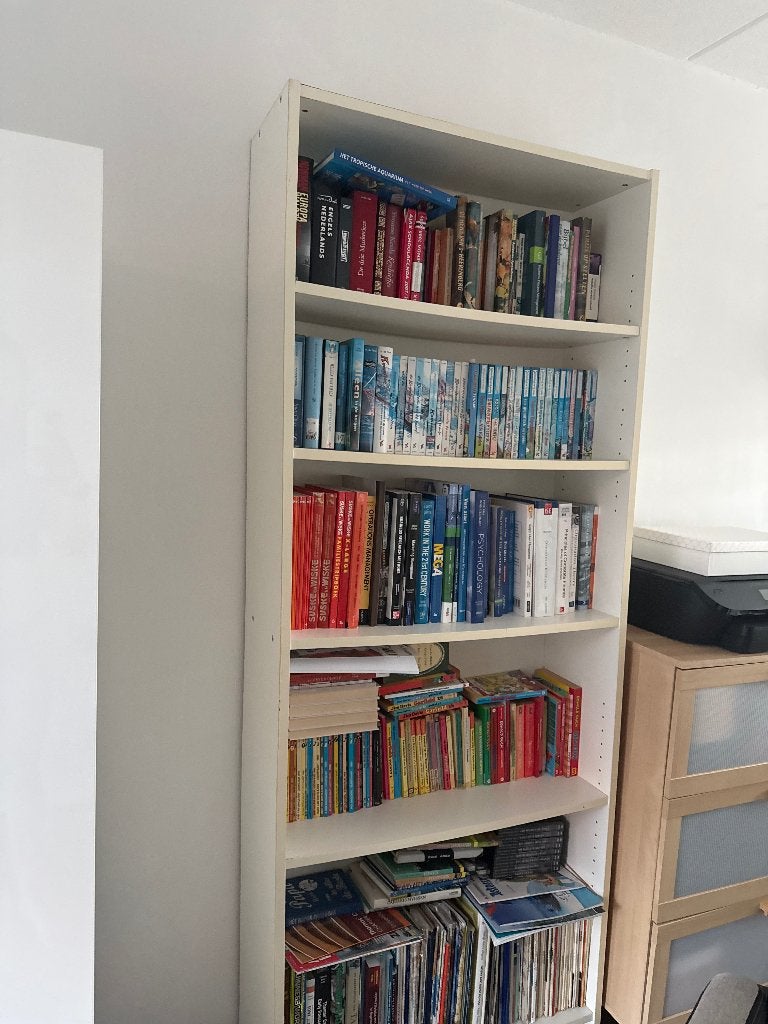 Boekenkast, Ophalen, Met plank(en), Gebruikt, 50 tot 100 cm