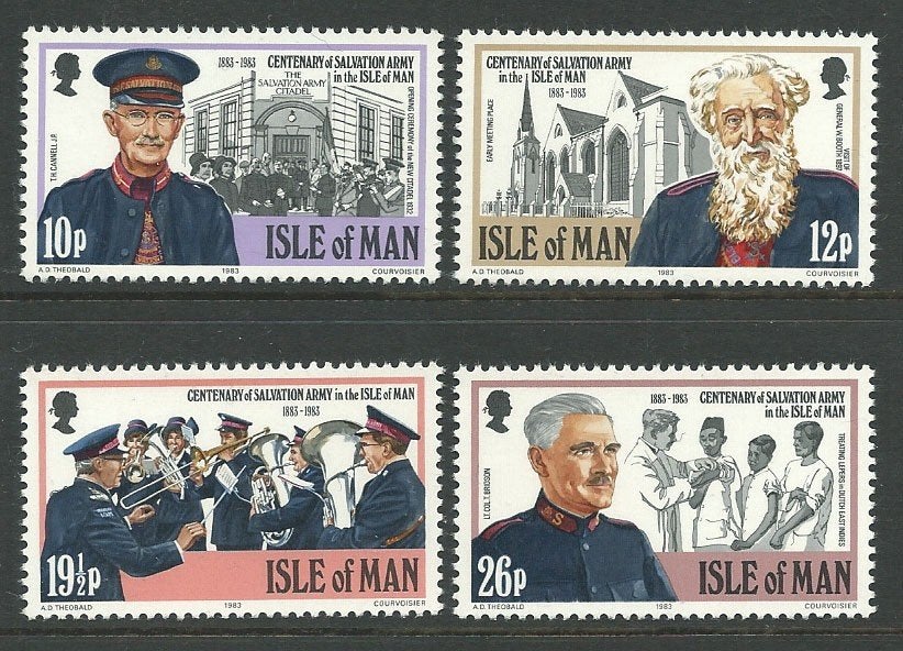 MAN 1983 Leger des Heils, Michel: 236-39, Postfris., Verzenden, Postfris
