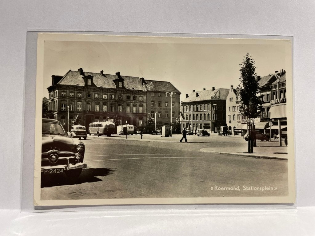 Roermond - Stadtionsplein, Verzenden, 1960 tot 1980, Gelopen, Limburg