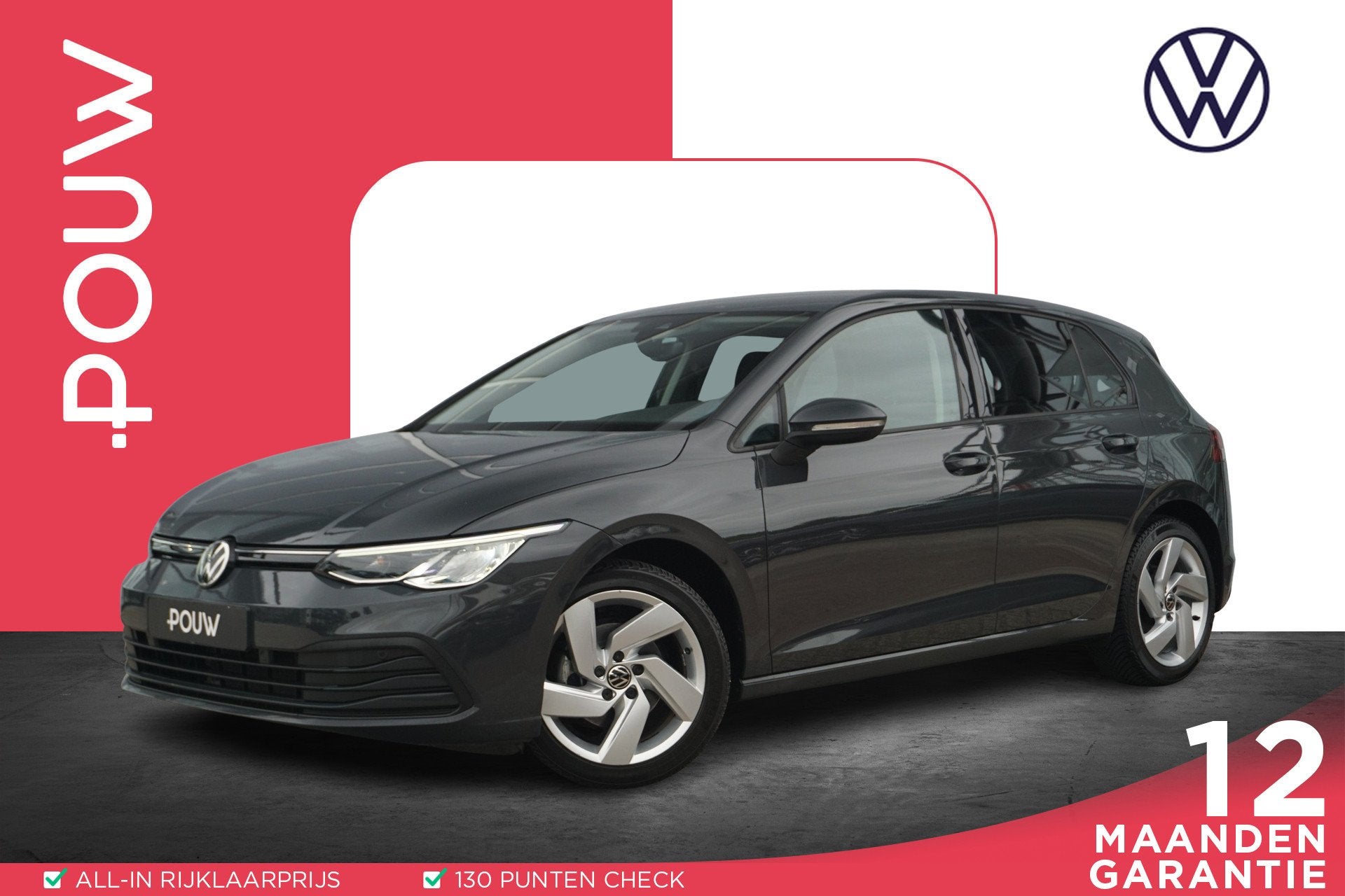 Volkswagen Golf 1.0 TSI 90pk | Applecarplay & Androidauto |, Auto's, Voorwielaandrijving, Stof, Gebruikt, Euro 6