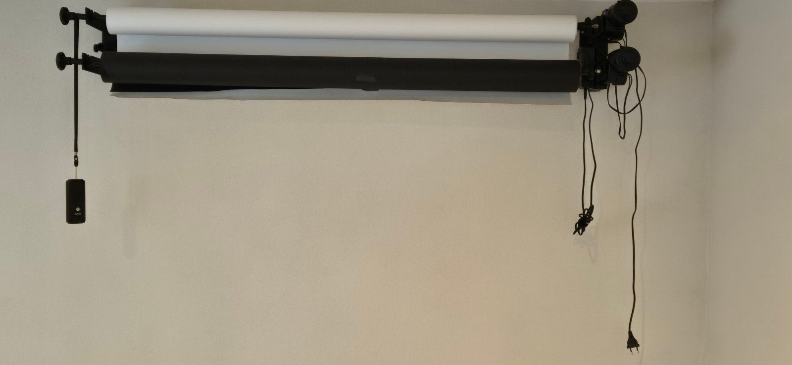 Nanlite Backdrop Systeem met 2 Rollen en Afstandsbediening, Overige merken, Belichting, Ophalen, Zo goed als nieuw