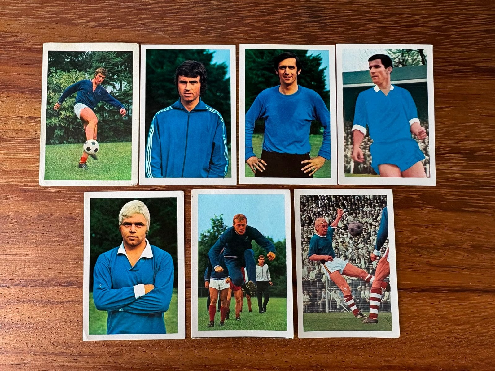 PSV Voetbalplaatjes Jaren '70 - Guus Hiddink e.a., Ophalen of Verzenden, Gebruikt, Stickers en Plaatjes