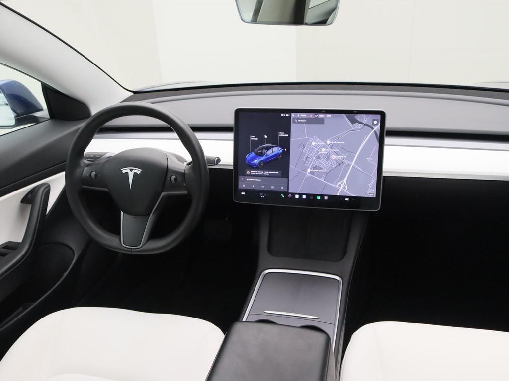 Tesla Model 3 Long-Range AWD 351pk 75 kWh FACELIFT 87% SoH [, Auto's, Tesla, Automaat, Adaptive Cruise Control, Gebruikt, Blauw