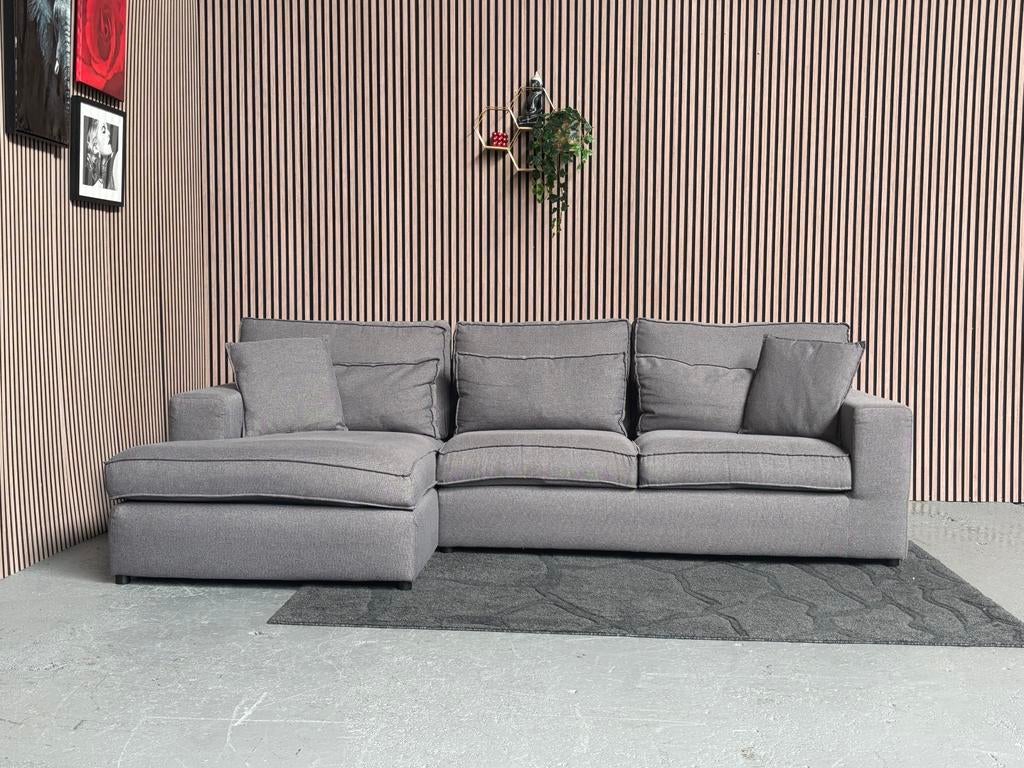 GRATIS LEVERING Loungebank Donkergrijs 280x170 GEREINIGD