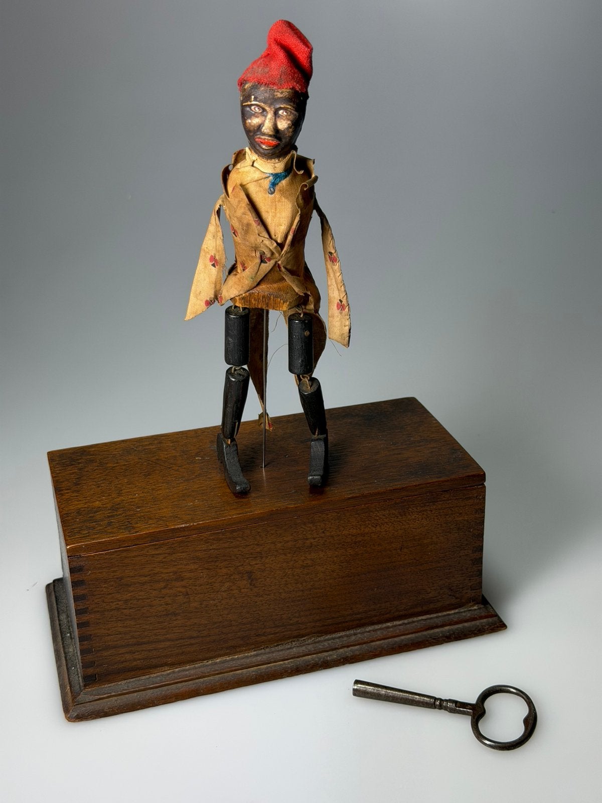 Automaton dansende man  patent 1873, Ophalen of Verzenden