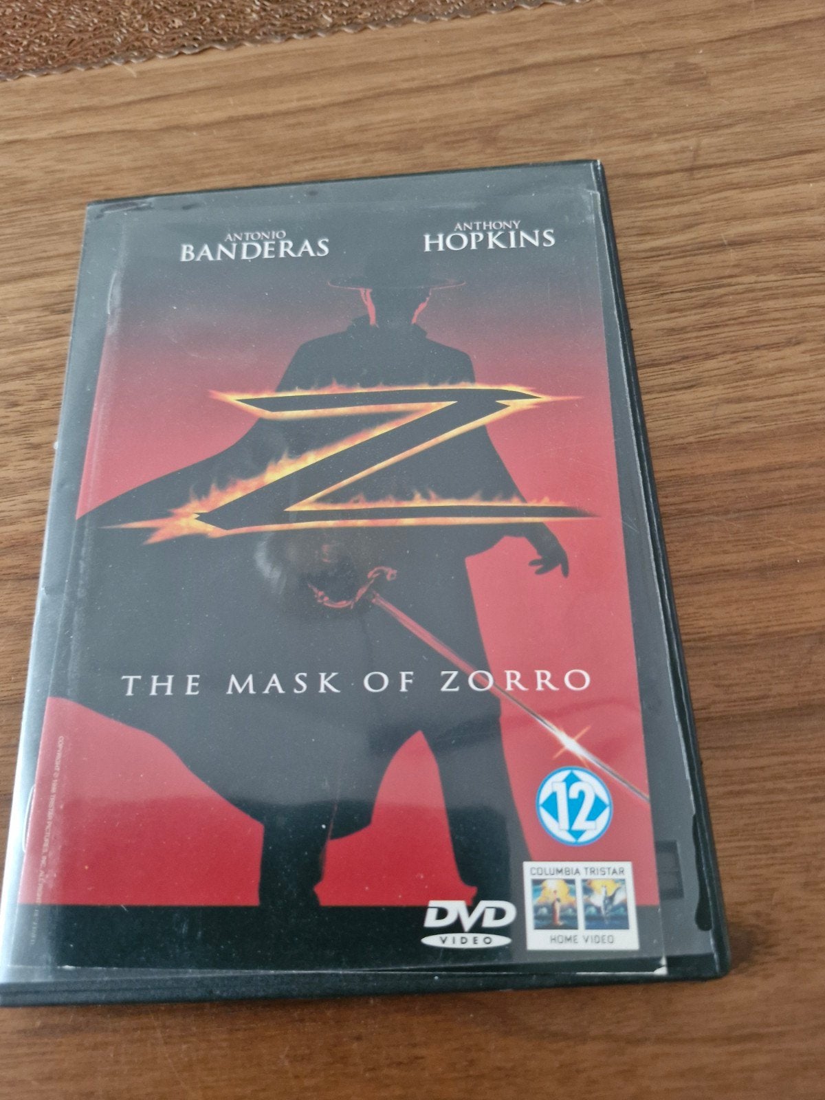 The Mask of Zorro DVD - Actieklassieker, Gebruikt, Nederlands, Actie, Inclusief doosje
