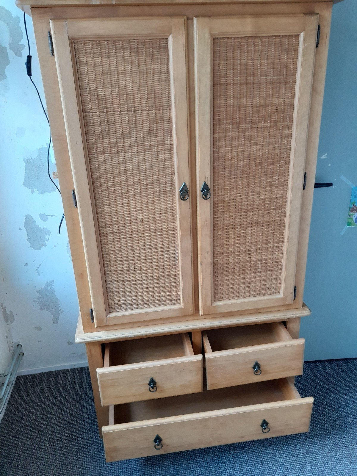 kinderkledingkast, Ophalen, Gebruikt, 50 tot 70 cm, 105 cm of meer
