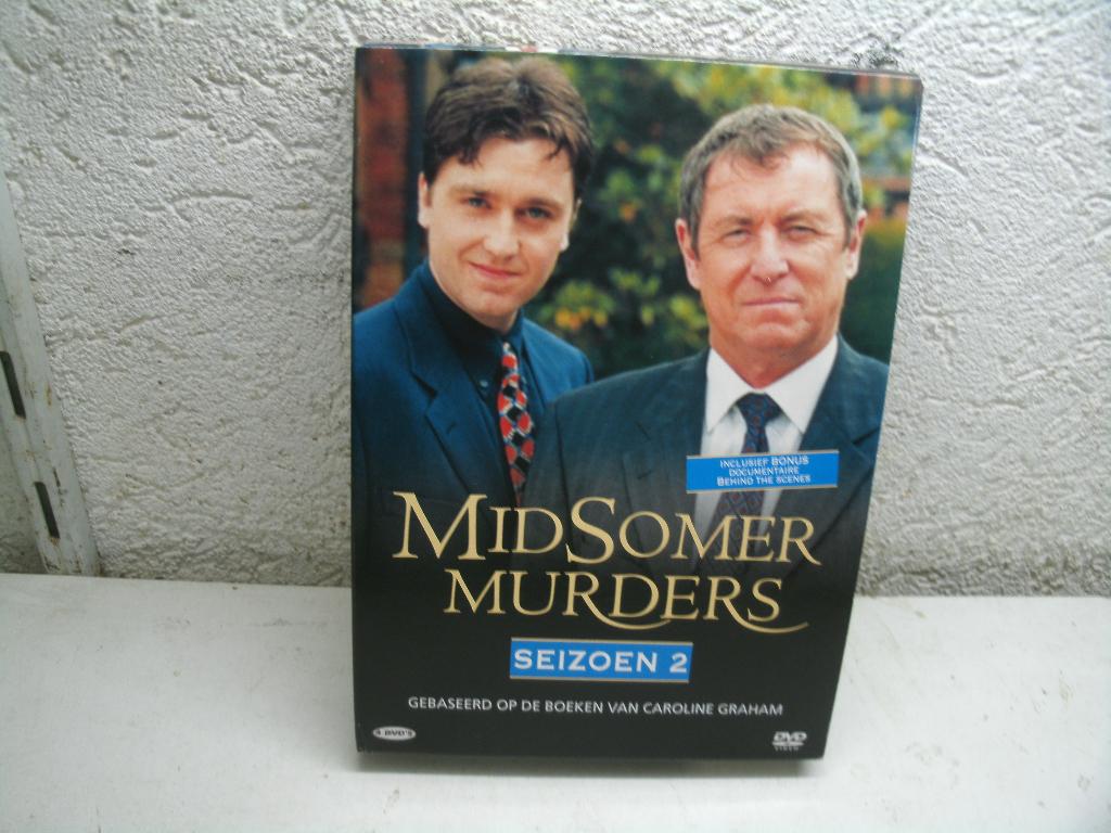 dvd 275b midsomer murders seizoen 2  4 dvd, Vanaf 12 jaar, Ophalen of Verzenden, Zo goed als nieuw, Detective en Krimi