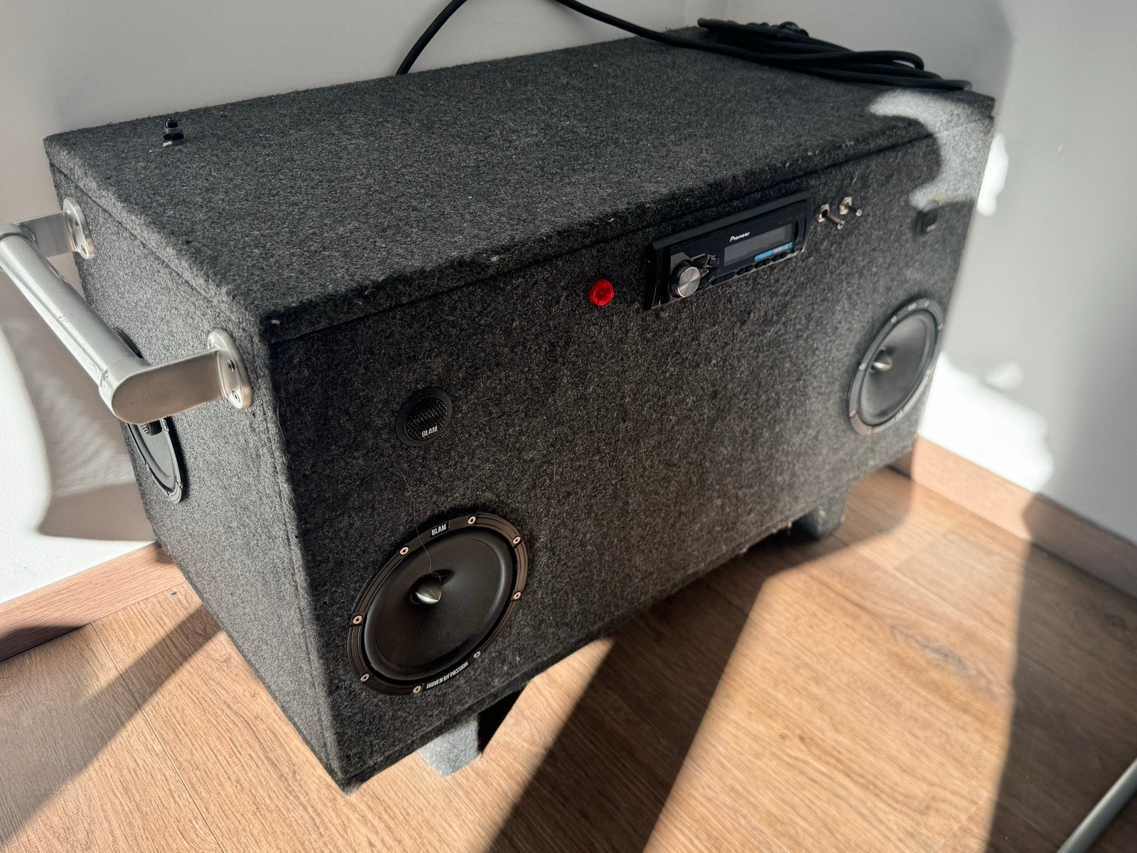 Zelfbouw Party Speaker met Pioneer en JBL componenten, Audio, Tv en Foto, Luidsprekers, Gebruikt, Party speaker, Pioneer, AUX-ingang