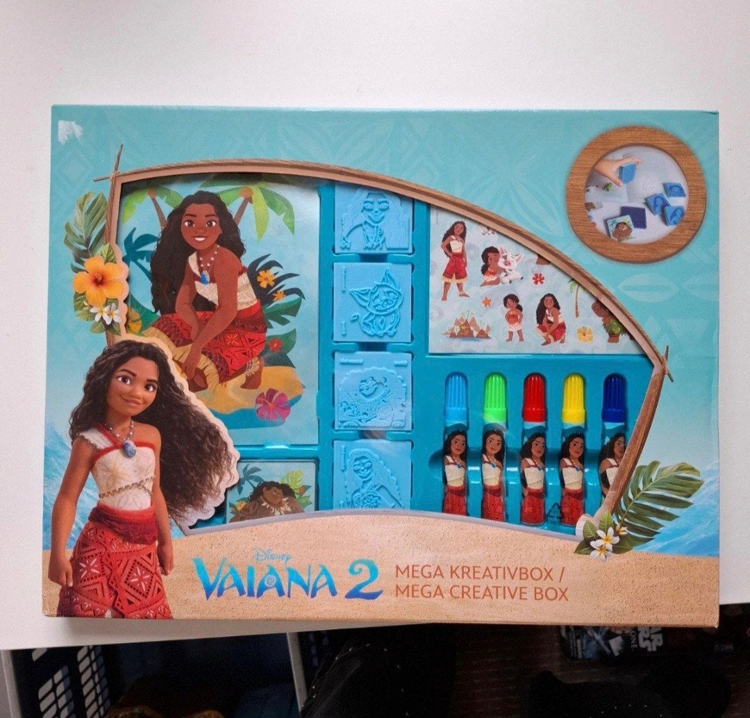 Vaiana 2 Mega Knutselbox - Nieuw, Film en tv, Nieuw, Meerkleurig, Ophalen of Verzenden