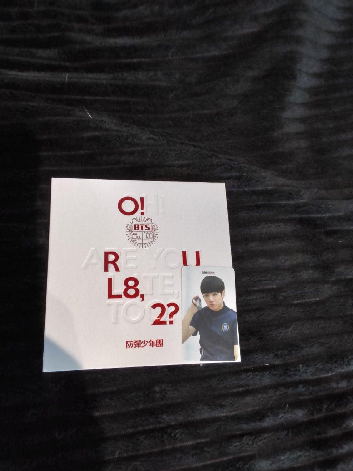 BTS - O! RUL8,2? album met Jungkook photocard, Inclusief boekje, K-pop, Ophalen of Verzenden, Zo goed als nieuw