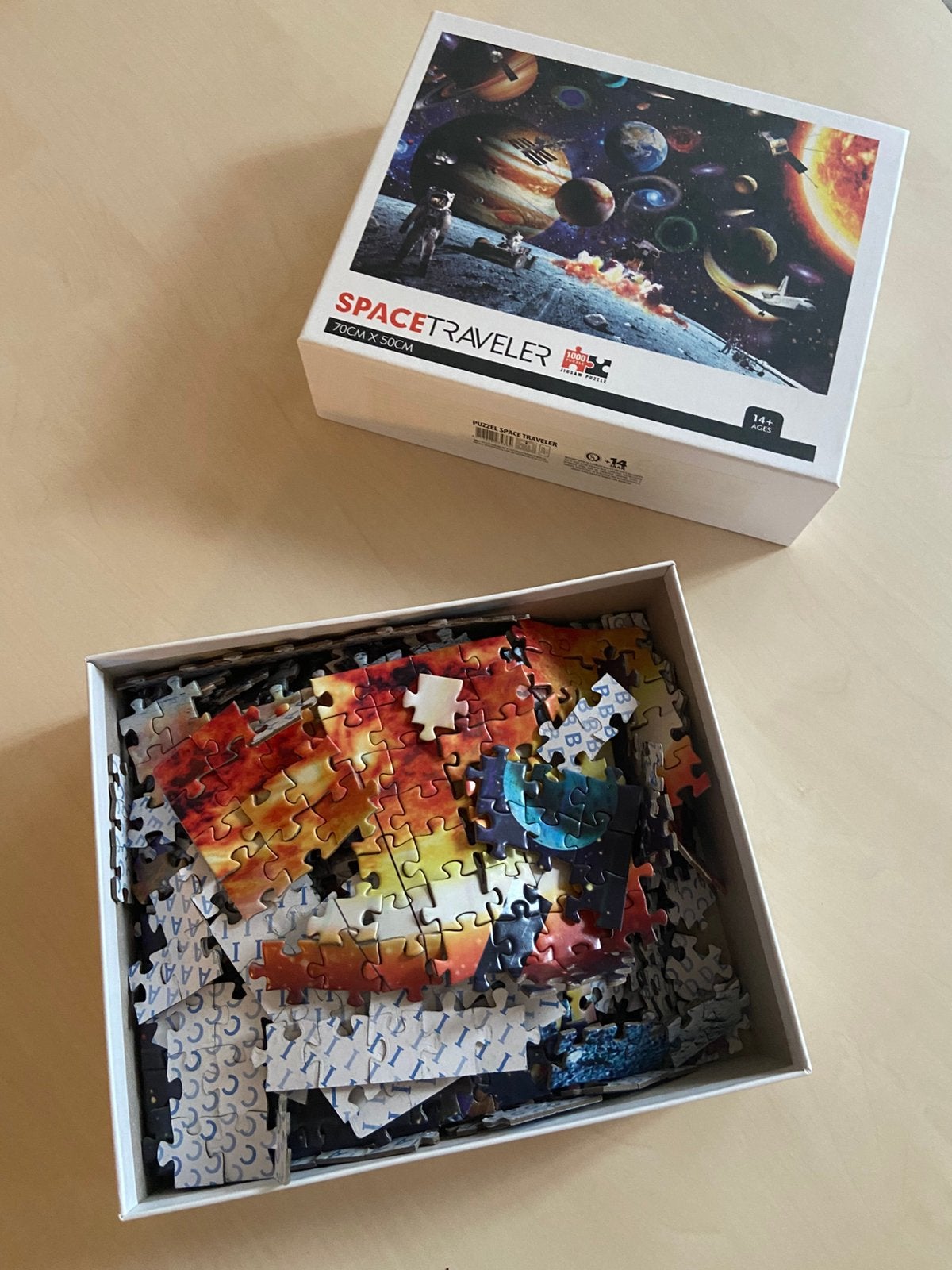 Legpuzzel Space Traveler, Ophalen of Verzenden, Zo goed als nieuw, Kwartet(ten)