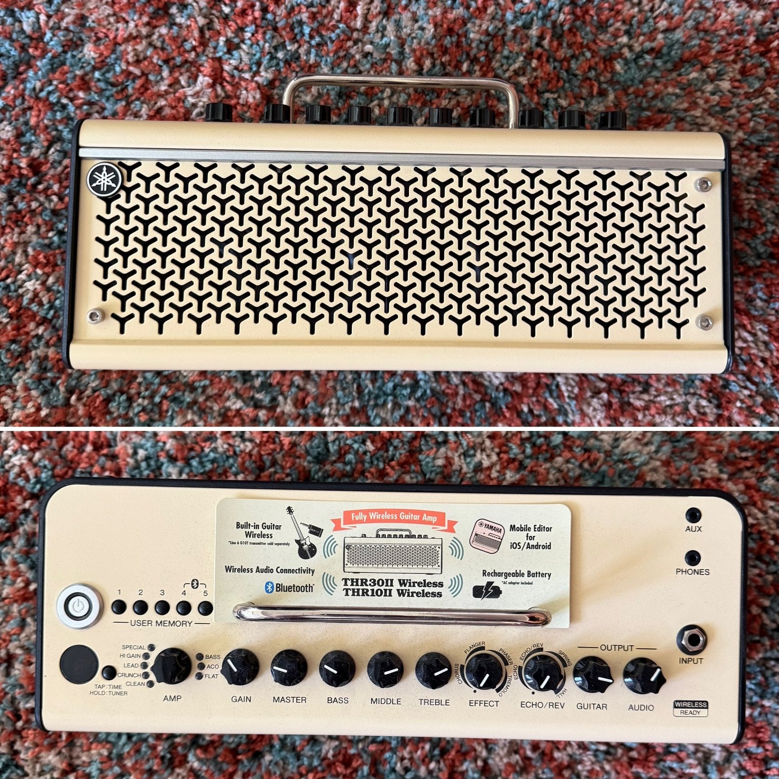 Yamaha THR10II Wireless gitaarversterker (zonder snoer), Muziek en Instrumenten, Ophalen, Zo goed als nieuw, Gitaar, Minder dan 50 watt