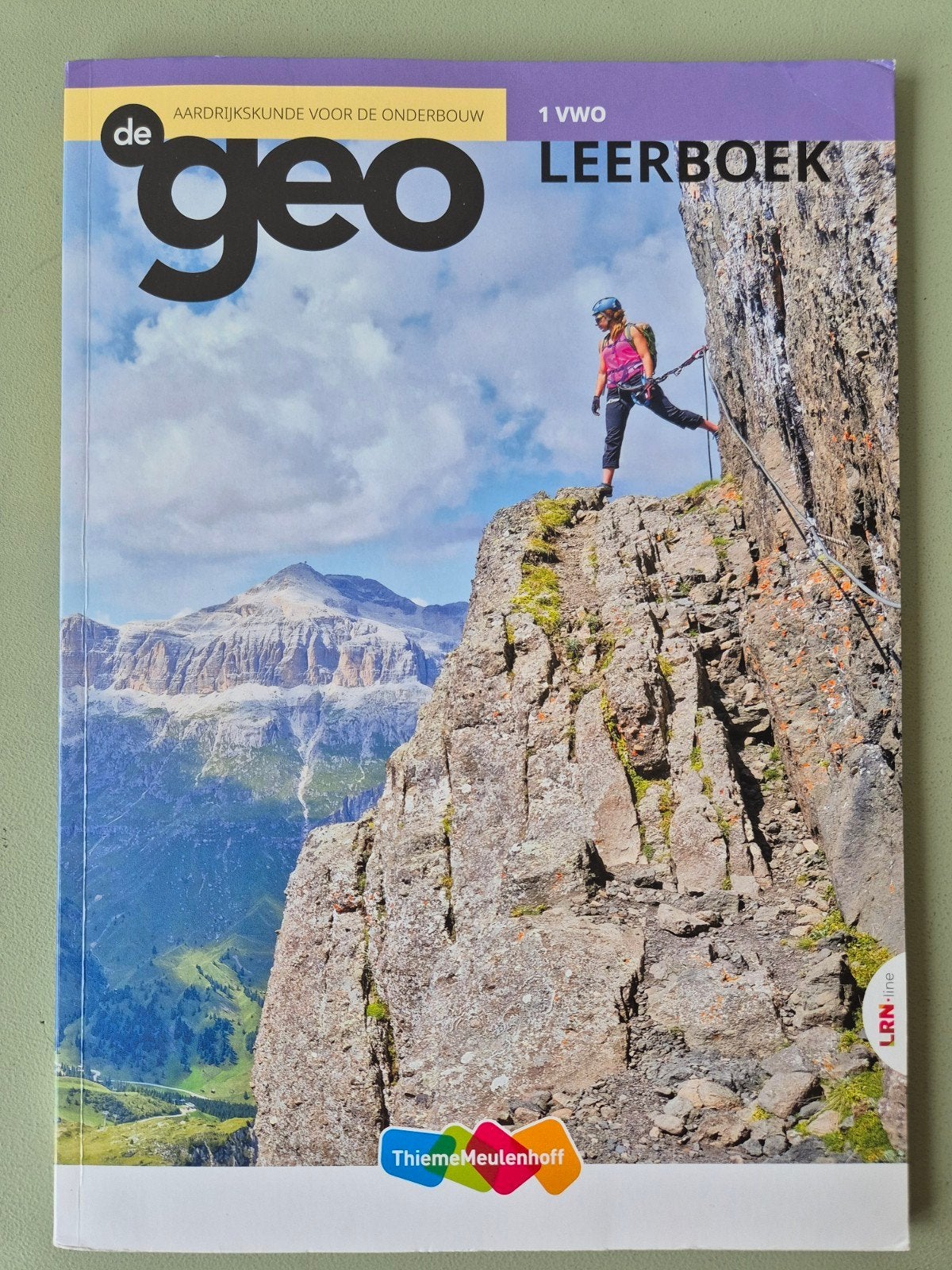 De Geo Leerboek Aardrijkskunde 1 VWO Thiememeulenhoff, Boeken, Onbekend, VWO, Ophalen of Verzenden, Aardrijkskunde