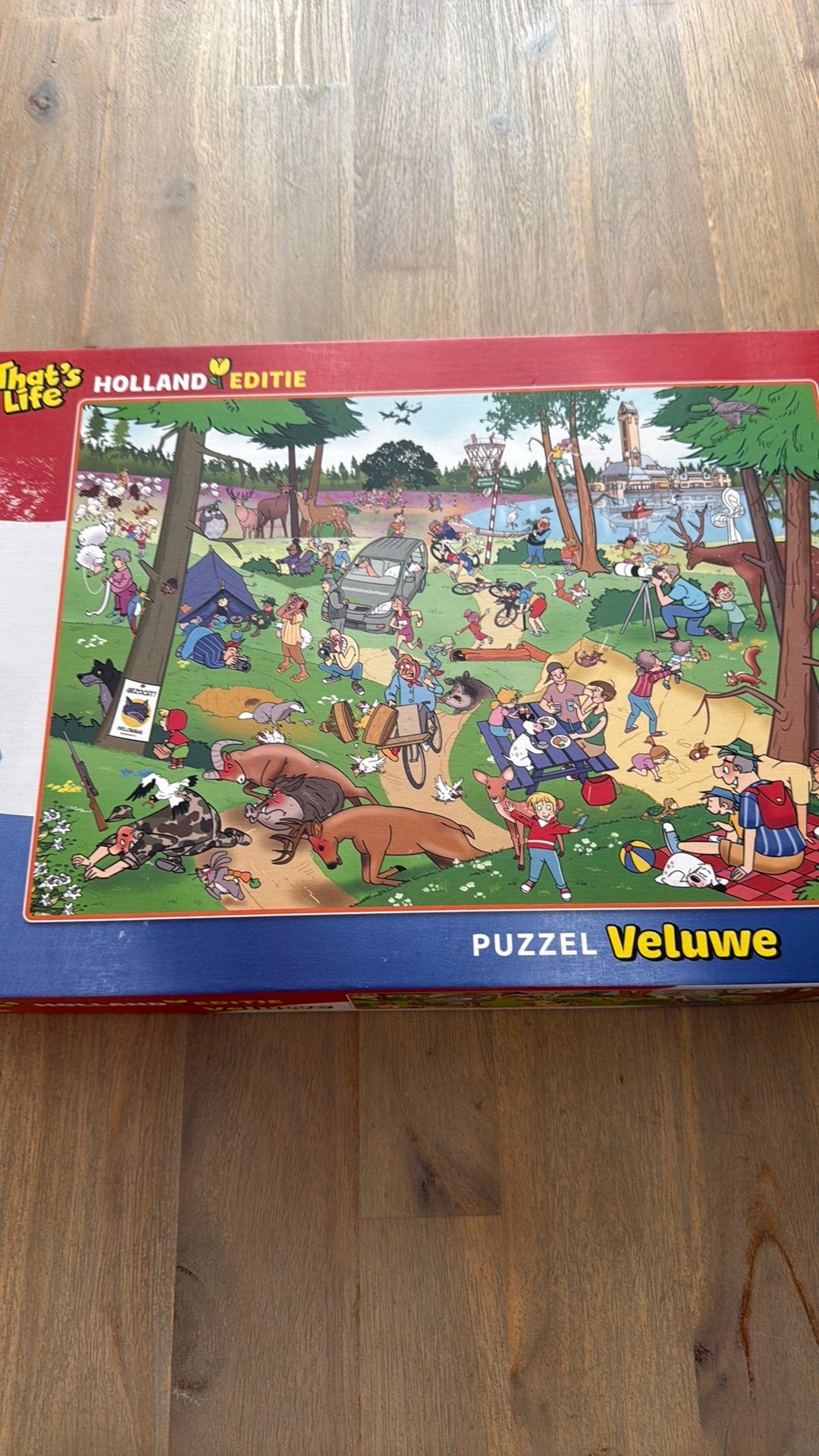 De veluwe puzzel 3,00, Ophalen, 500 t/m 1500 stukjes, Zo goed als nieuw