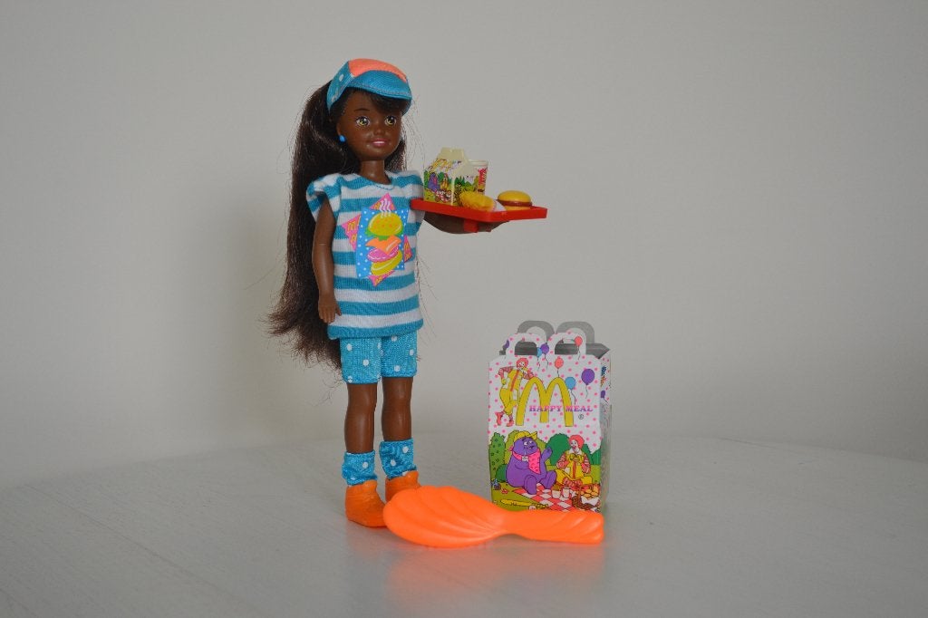 Barbie Stacie pop Happy Meal Janet (Mattel, 1993), Ophalen of Verzenden, Nieuw, Pop