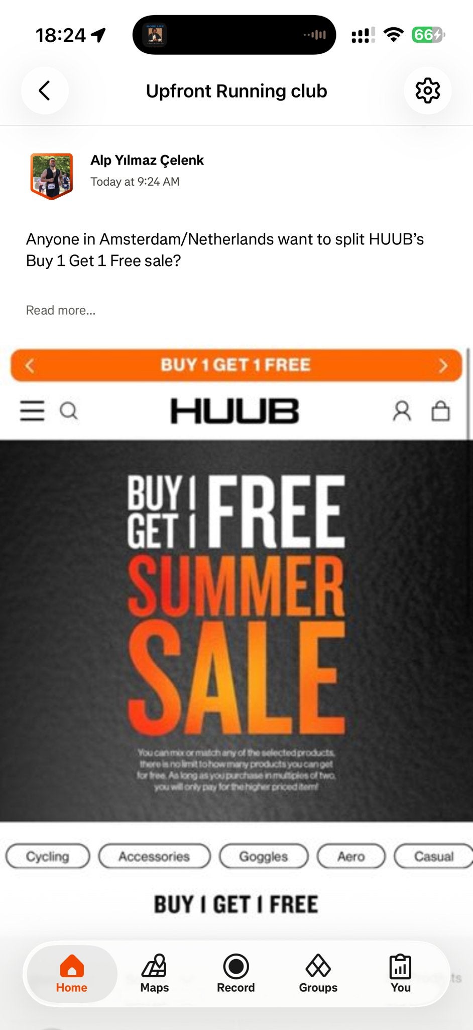 Hoogwaardig Triathlon Wetsuit - HUUB, Kleding | Dames, Sportkleding, Overige typen, Zo goed als nieuw, Grijs, Ophalen