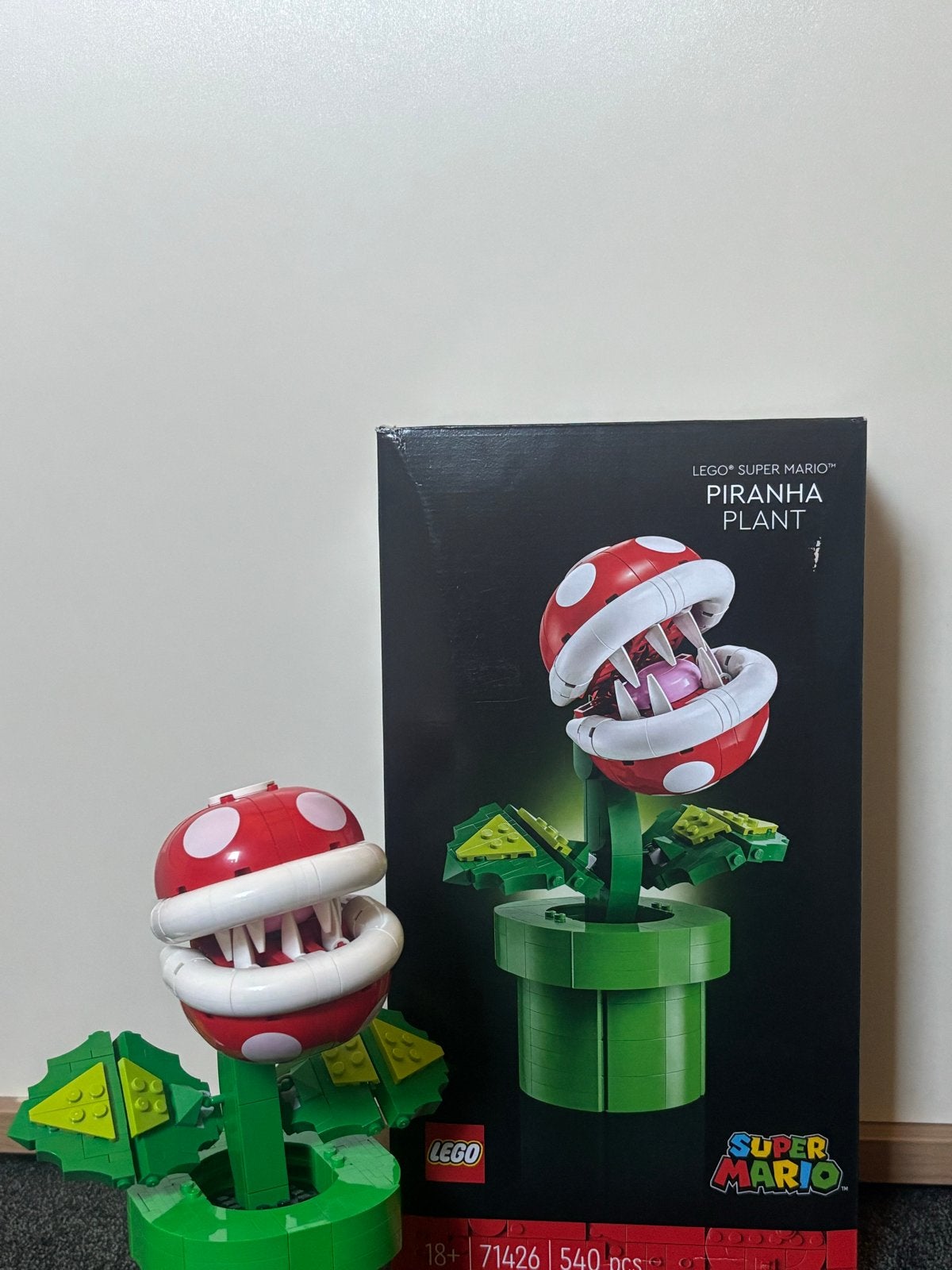 LEGO Super Mario Piranha Plant 71426 - Nieuw in doos, Ophalen of Verzenden, Zo goed als nieuw, Lego