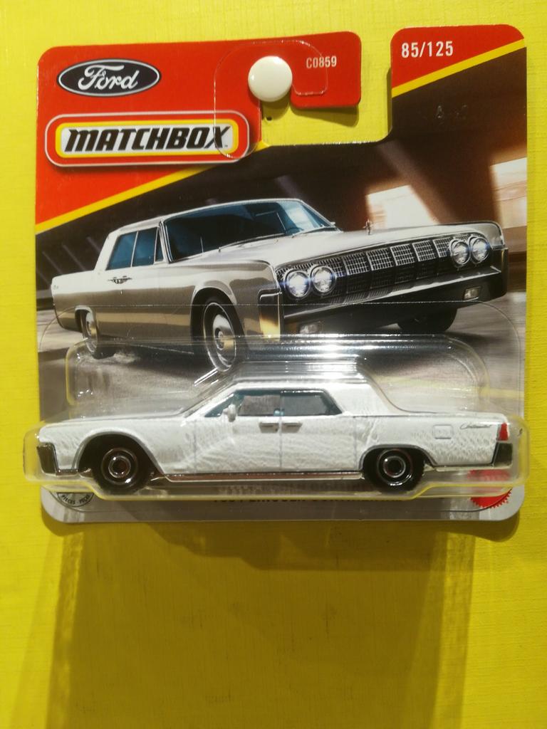 1964 Lincoln Continental Matchbox 85/125 2025, Ophalen of Verzenden, Nieuw, Auto