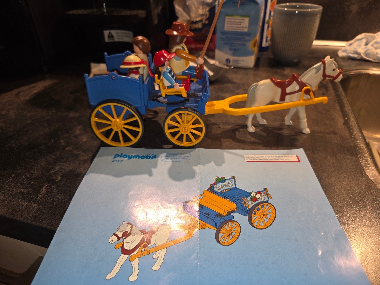 Playmobil country paardenspan - set 3117, Complete set, Ophalen of Verzenden, Zo goed als nieuw, Country