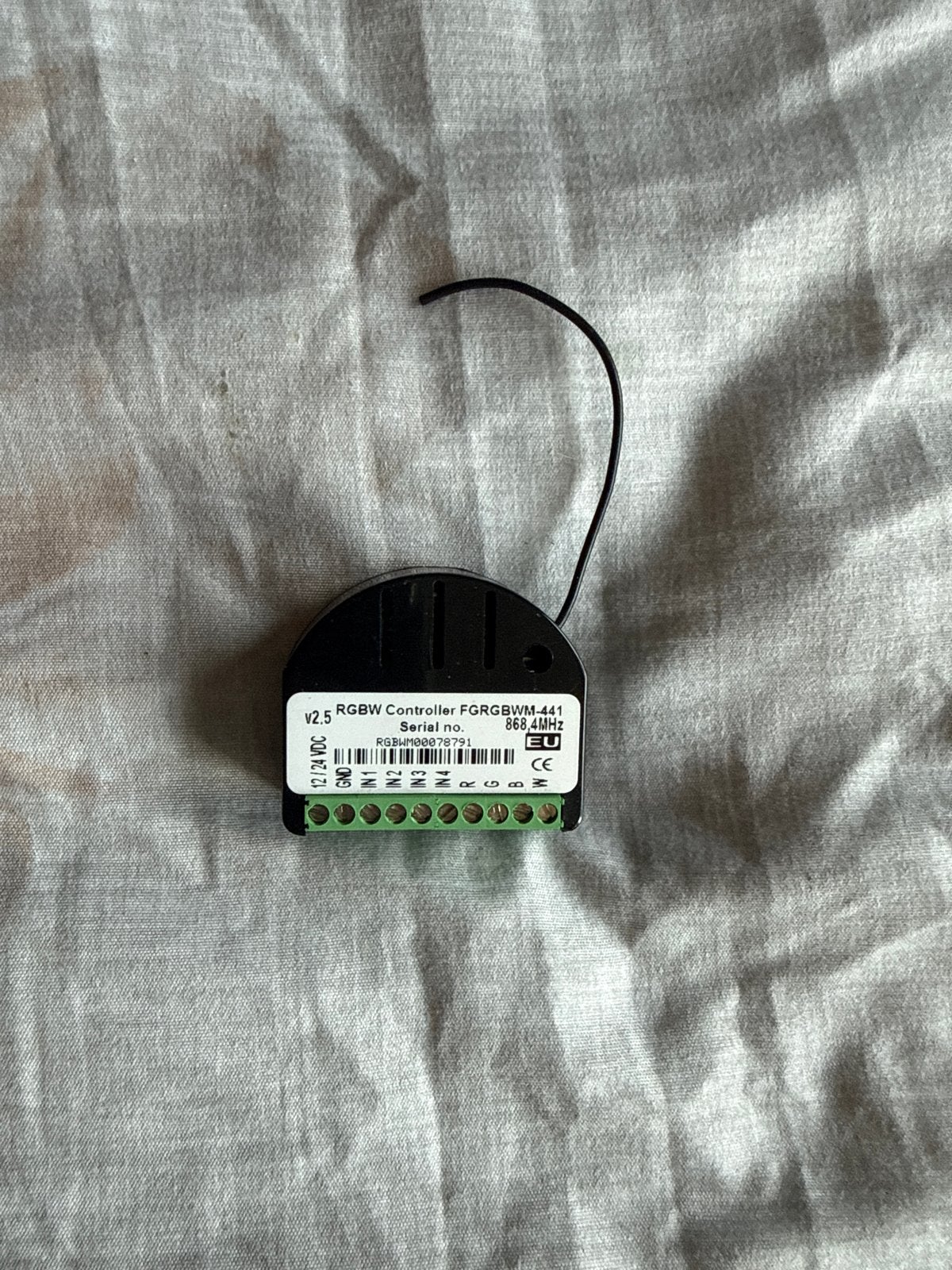 Fibaro RGBW Controller FGRGBWM-441 Z-Wave, Doe-het-zelf en Verbouw, Ophalen of Verzenden, Gebruikt, Overige merken, Overige typen