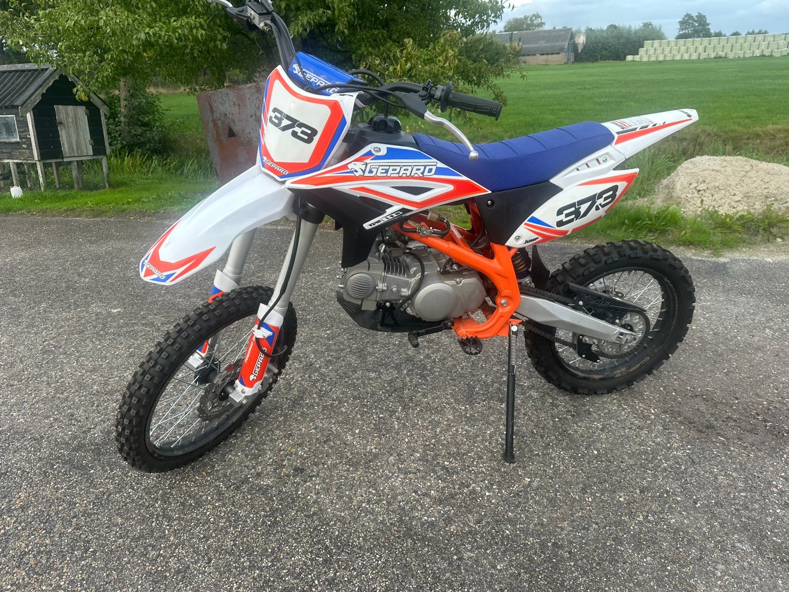 Gepard 140cc pitbike - goed onderhouden, Ophalen, Zo goed als nieuw, 140 cc, Pitbike