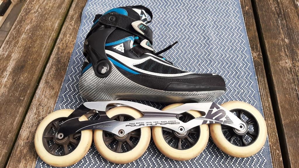 K2 skates Softboot skeelers radical 100W mt 40.5, Ophalen, K2, Gebruikt, Inline skates 4 wielen