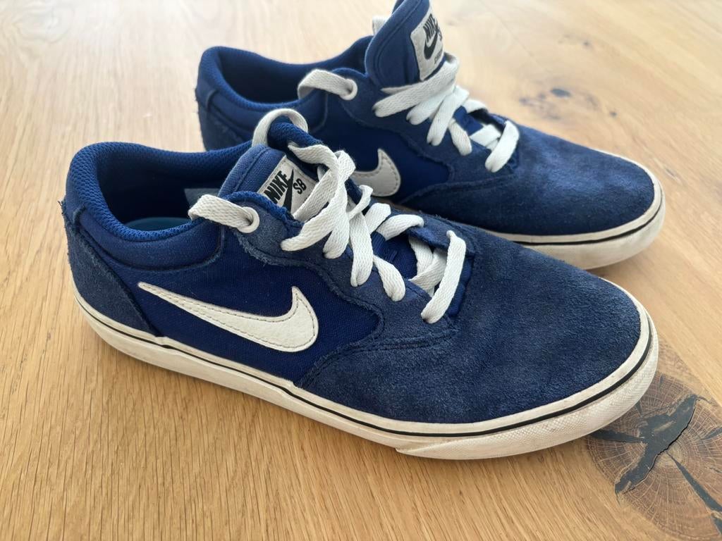 Blauwe Nike SB Chron2 schoenen, maat 37,5, Ophalen, NIKE, Gebruikt, Jongen of Meisje