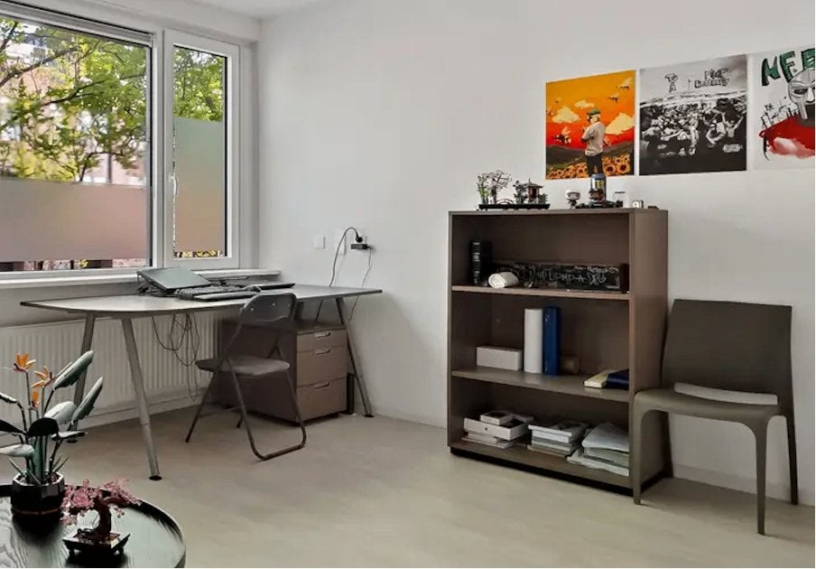 IKEA bureau + ladenblok + kast te koop, Ophalen, Gebruikt, Spaanplaat of MDF, IKEA