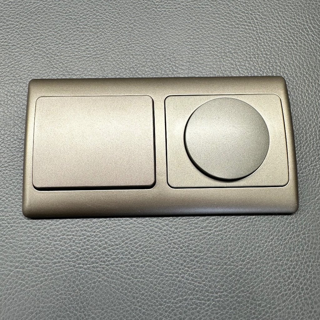 Wuyun duoset inbouw lichtschakelaar combi schakelaar/dimmer, Ophalen, Zo goed als nieuw, Dimmer