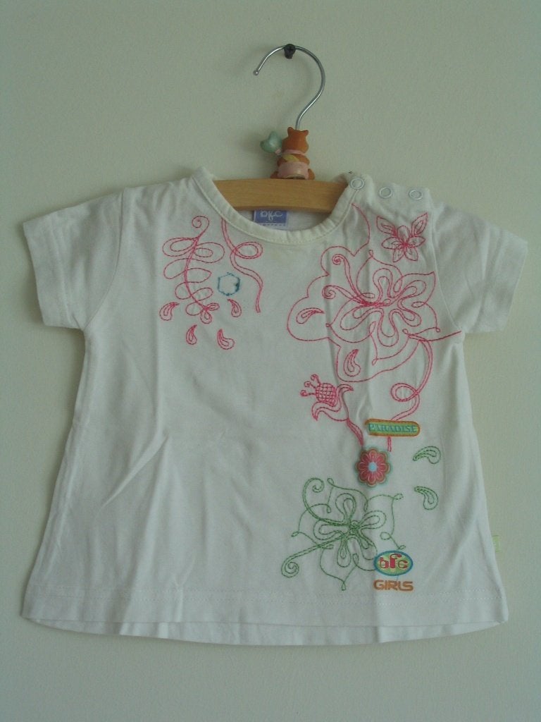 Wit BFC shirt, Meisje, BFC, Ophalen of Verzenden, Zo goed als nieuw
