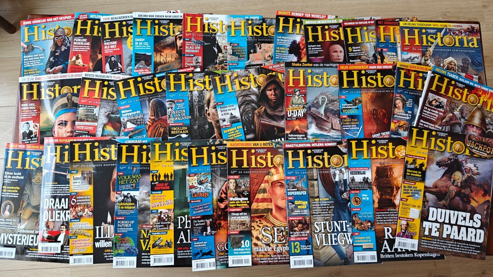 Diverse Historia + Oorlogen & Veldslagen, Boeken, Tijdschriften en Kranten, Gelezen, Overige typen, Ophalen