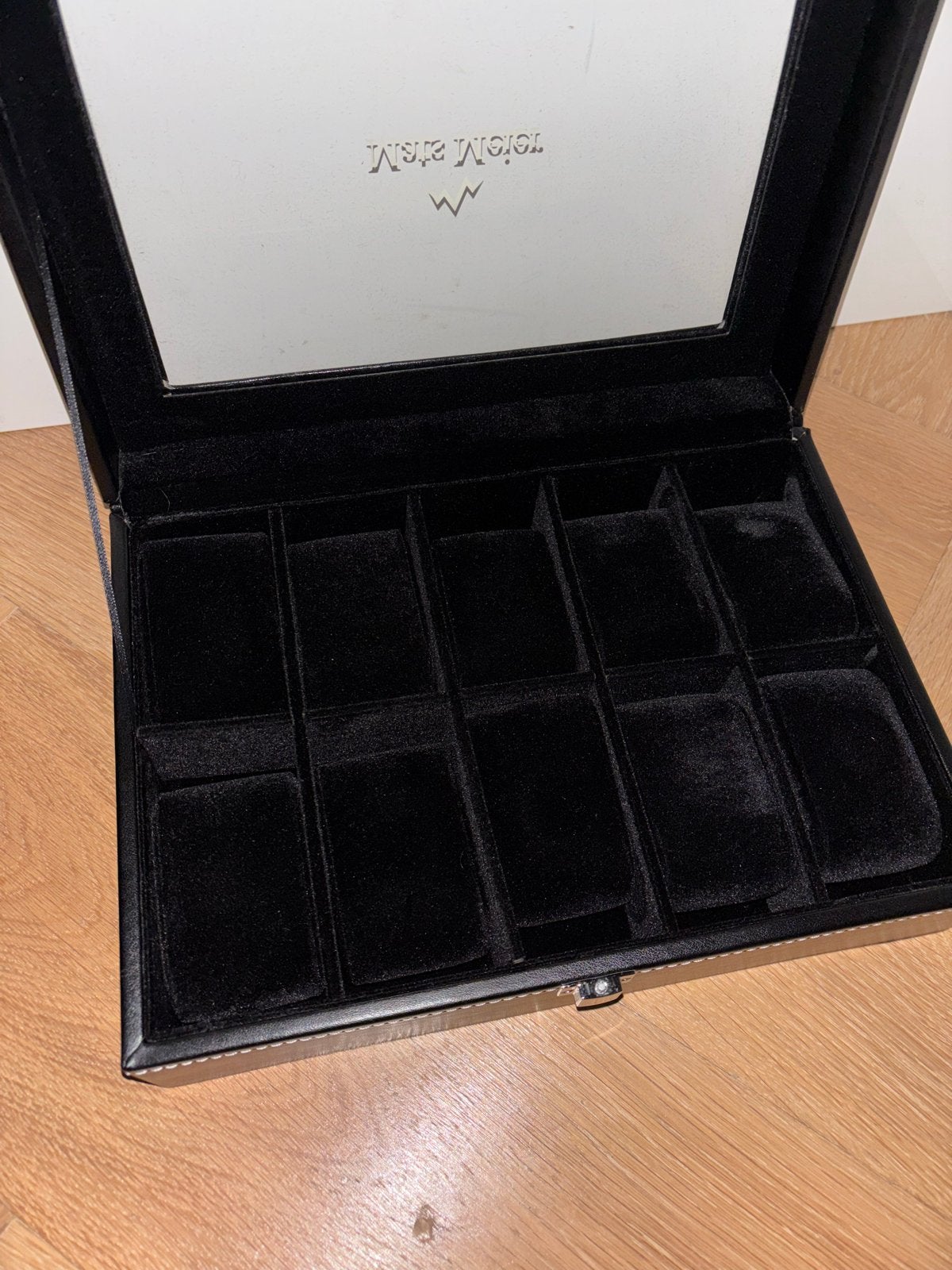 Luxe Horlogedoos Mats Meier voor 10 horloges, Ophalen of Verzenden, Zo goed als nieuw