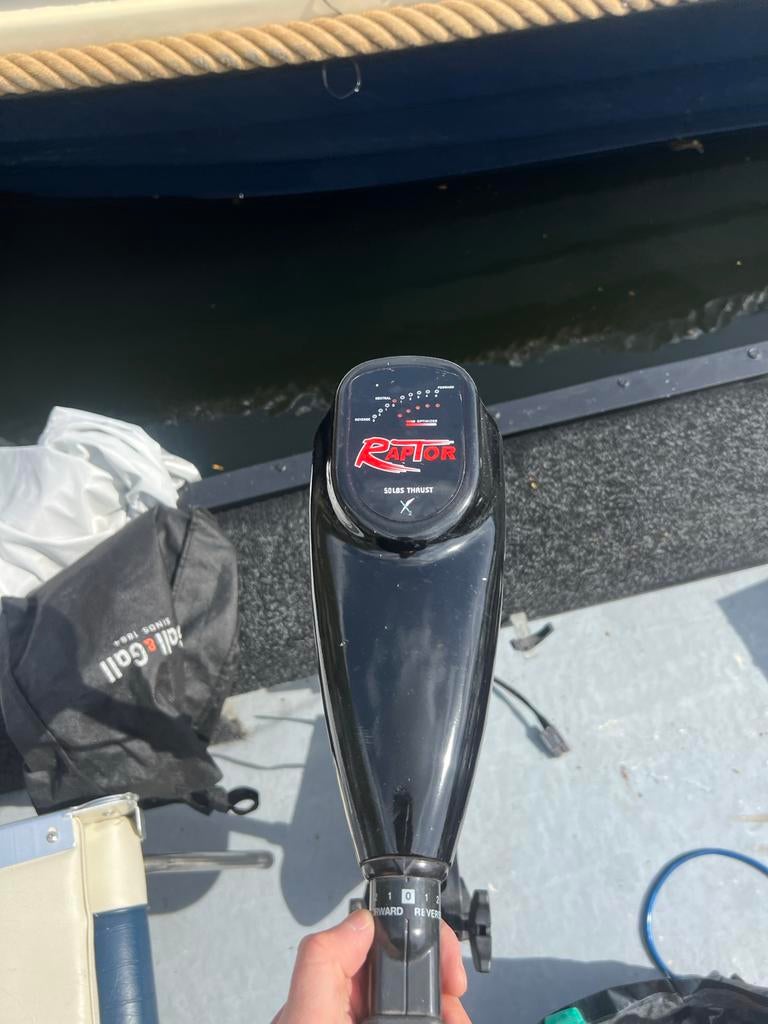 Raptor buitenboordmotor - perfect werkend, Watersport en Boten, Ophalen, Zo goed als nieuw