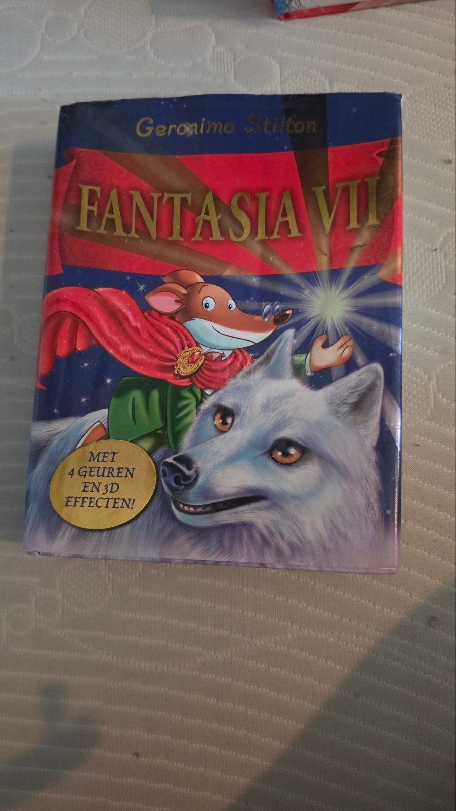 Geronimo Stilton Fantasia VII - Exclusief 3D bril, Boeken, Verzenden, Zo goed als nieuw, Geronimo Stilton, Sprookjes