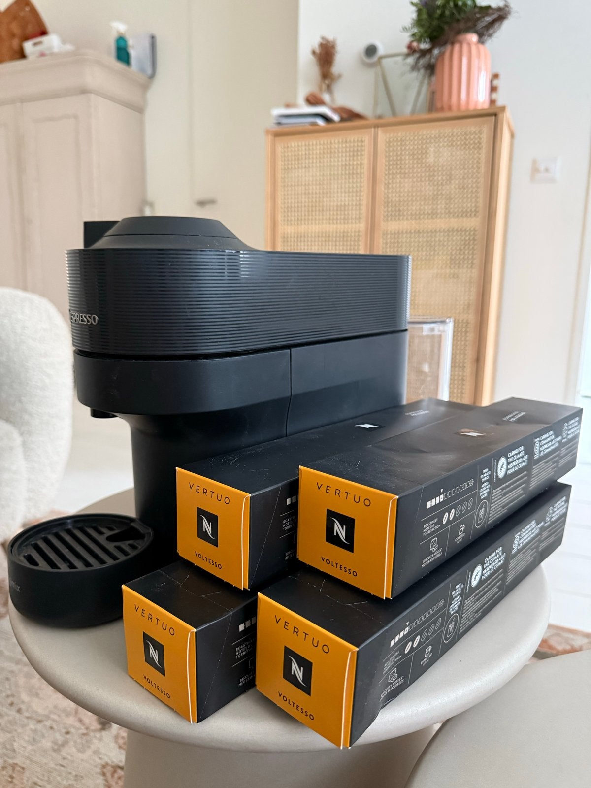 Nespresso Vertuo Pop Koffiemachine - Zwart, Ophalen, Koffiemachine, Zo goed als nieuw, 1 kopje