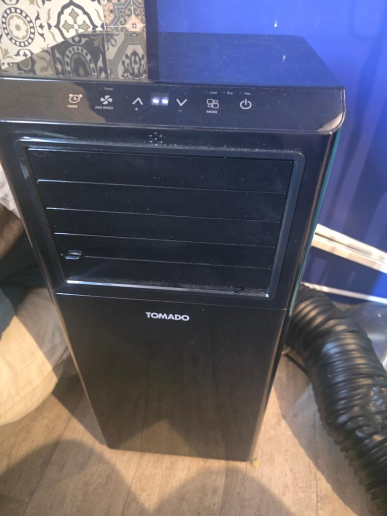 Tomado Mobiele Airco - Koelen, Ventileren, Ontvochtigen, Gebruikt, Minder dan 60 m³, Timer, 3 snelheden of meer