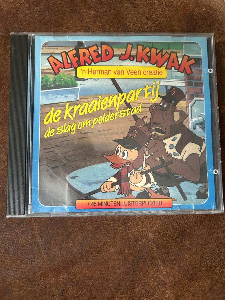 Alfred J. kwak -  de kraaienpartij, Cd's en Dvd's, Ophalen of Verzenden, Zo goed als nieuw